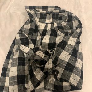 Cozy Soft Black and White Flannel